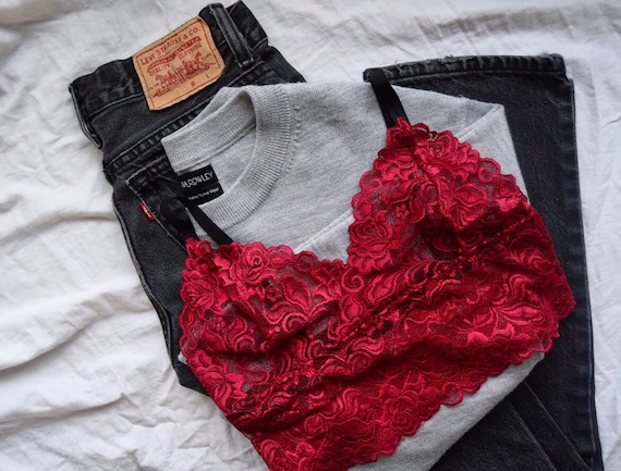 bralette red