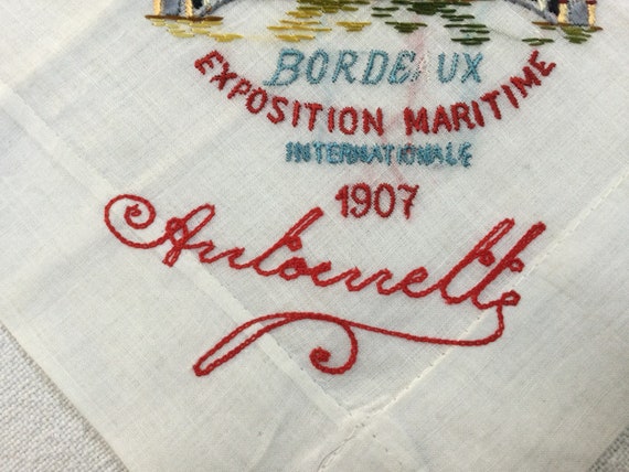 Souvenir handkerchief from the International Mari… - image 8