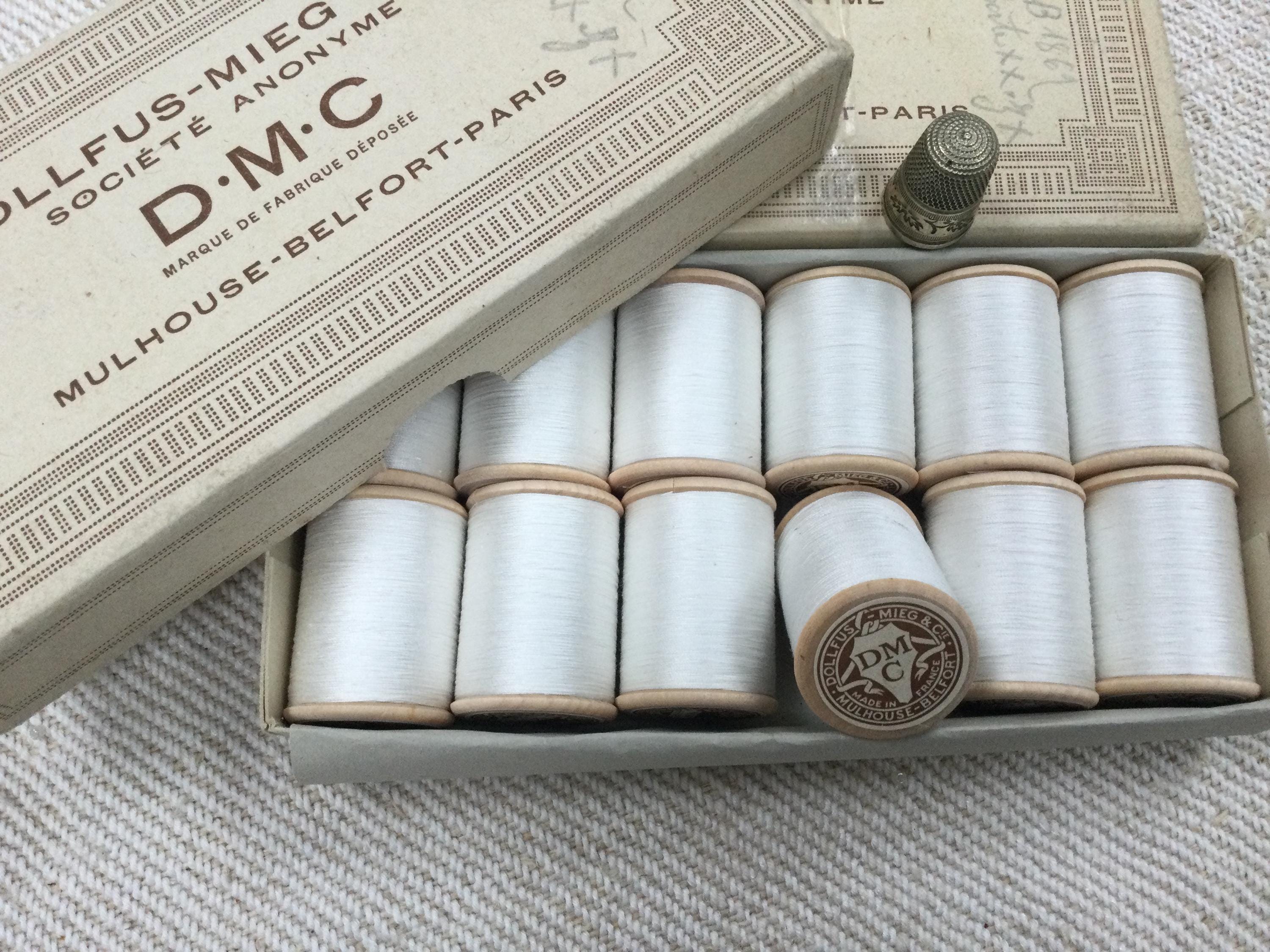 Lot De Boutons Anciens Rectangle, Mercerie Vintage, Chine (réf. 485) - Occasion