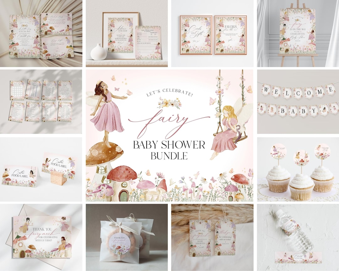 Fairy Baby Shower Bundle Printable Party Decor Enchanted Garden Il 1080xN.5559257088 R1x4