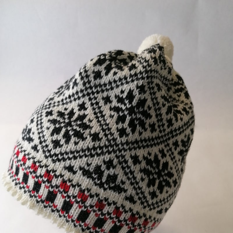 Wool Knit Hat Etsy