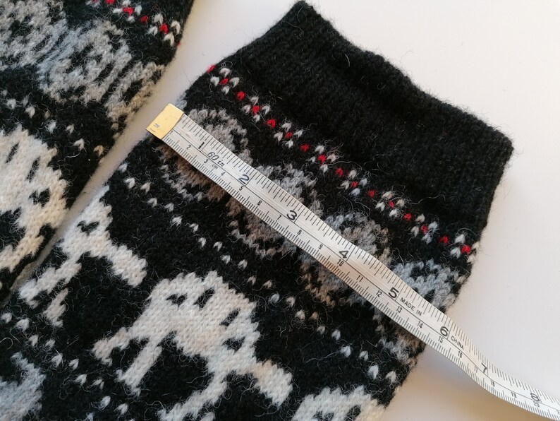 fan-art knitted wool leggings Star Wars adult one size leg warmers gift for him