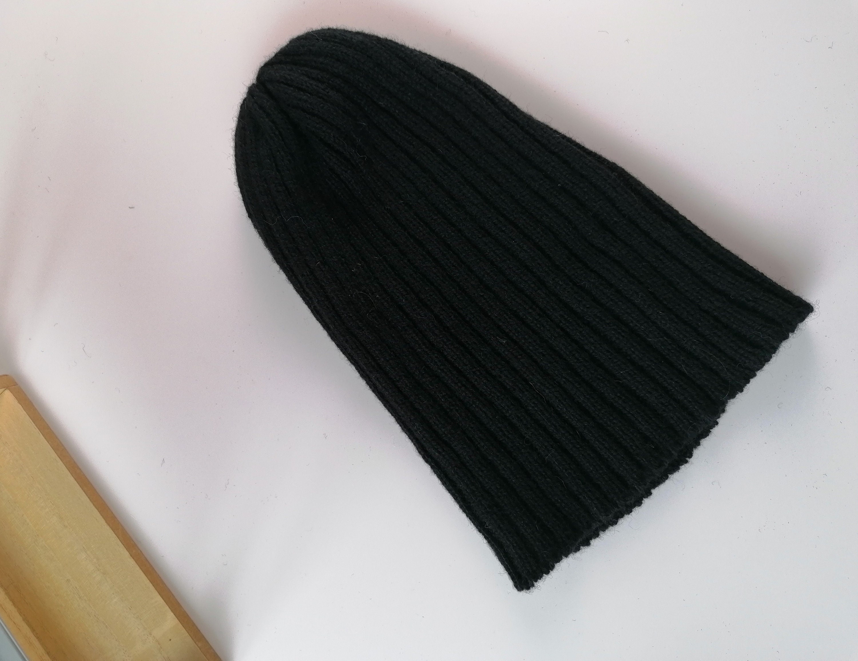 Fisherman Ribbed Beanie, Docker Cap, Unisex Toque Wool Hat, Short Cap ...