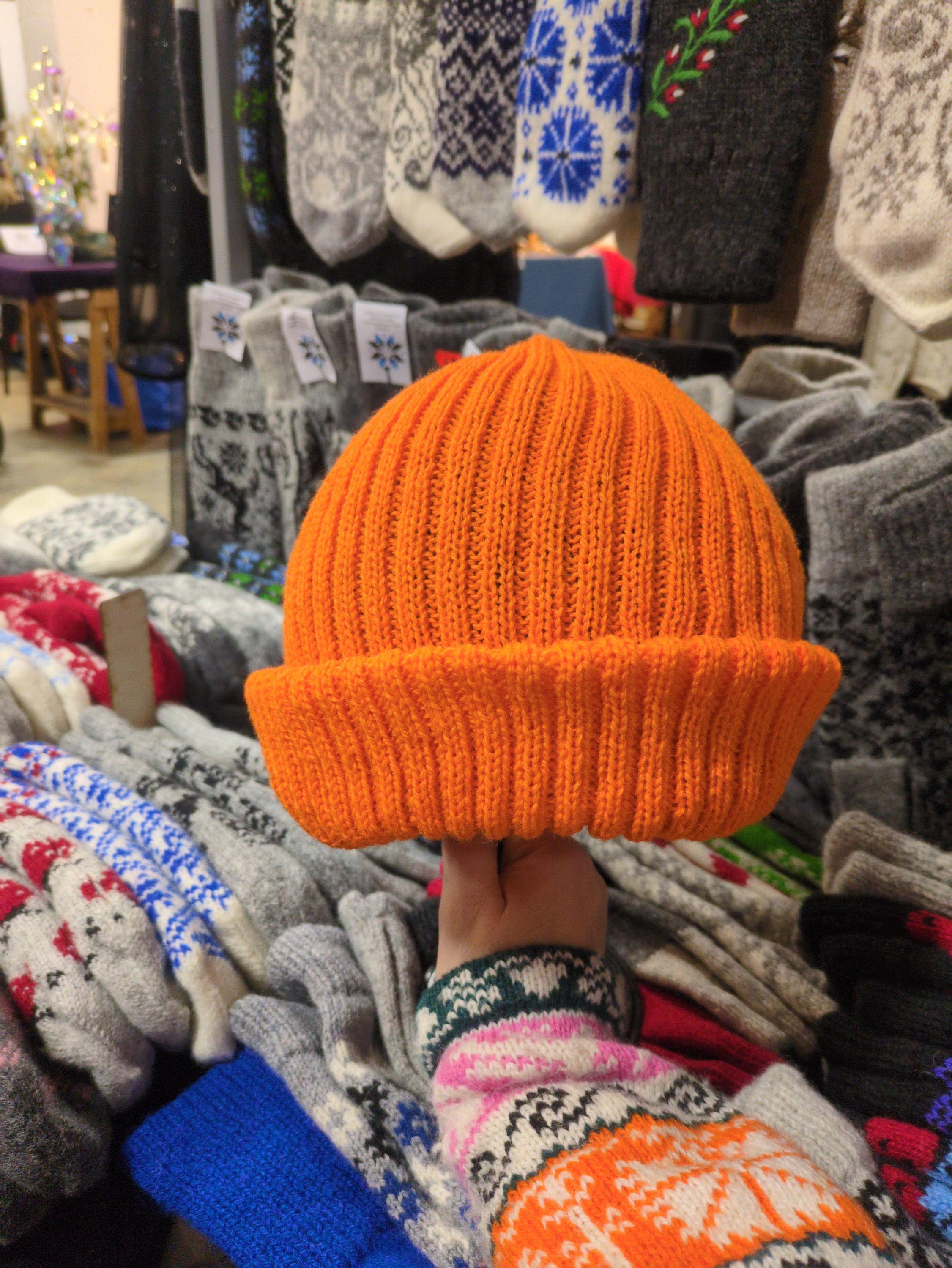 Fisherman Ribbed Beanie, Docker Cap, Unisex Toque Wool Hat, Short Cap ...