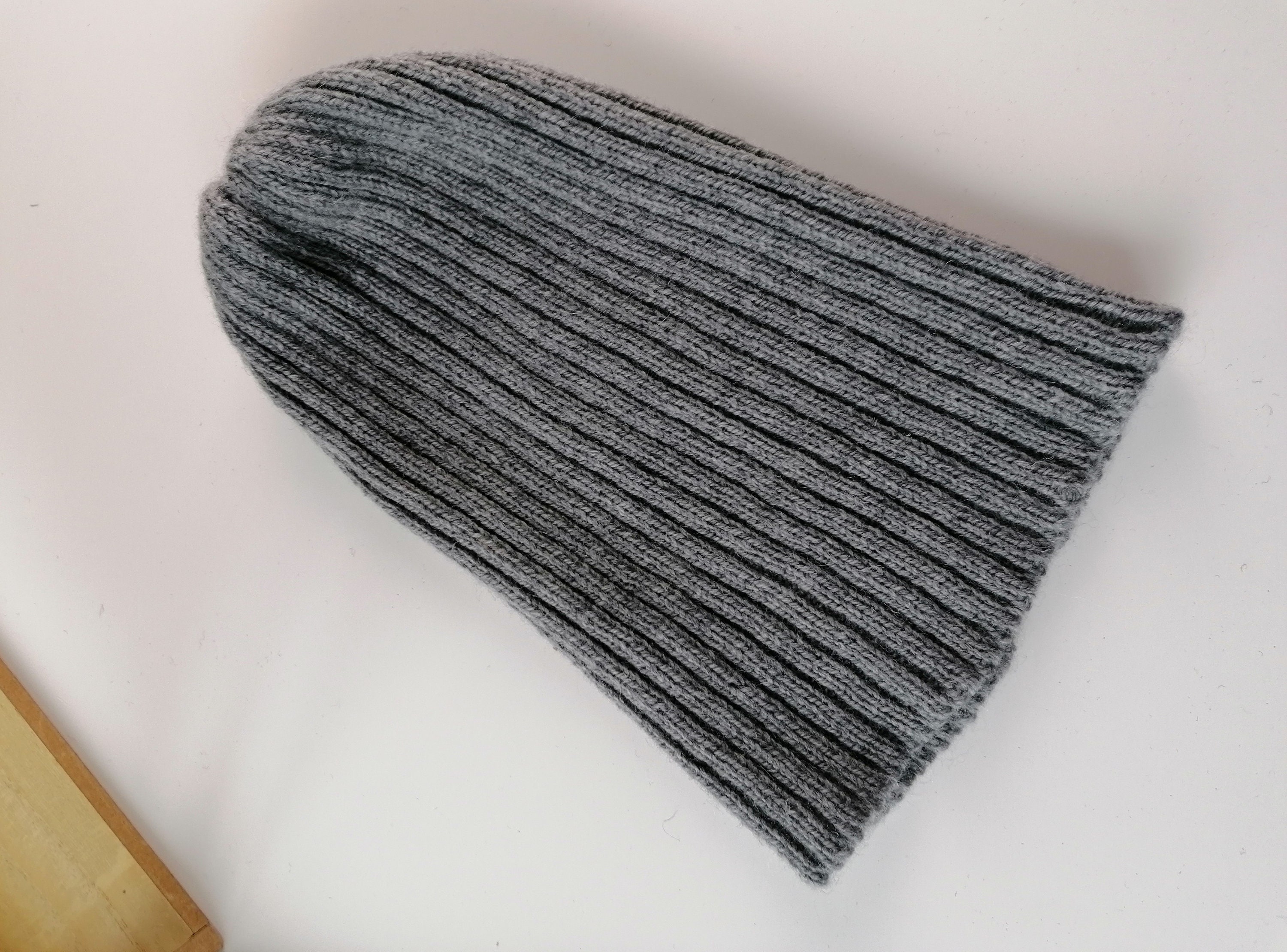 Fisherman Ribbed Beanie, Docker Cap, Unisex Toque Wool Hat, Short Cap ...