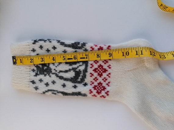 Natural White Wool Socks