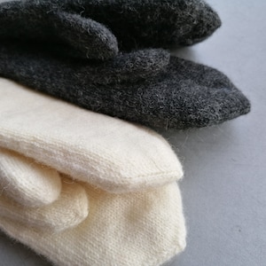 Gestrickte Fäustlinge, Wollhandschuhen, Einfache Muster, Estnische Strick, Geschenktipp für Sie Bild 5