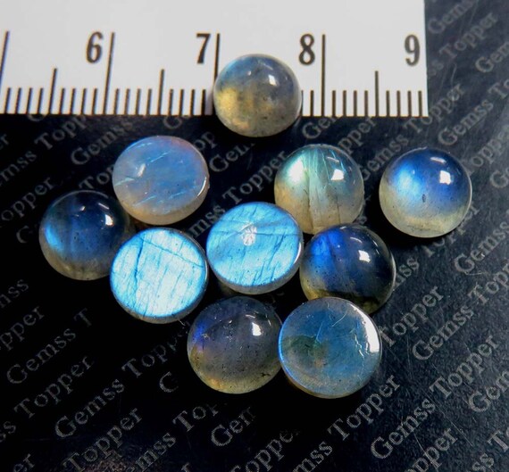 Calcedonia Azul Redondo Piedras Preciosas cabinas piedra suelta Cabujones Calidad Aaa