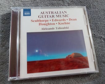 CD "Australian Guitar Music" by Aleksandr Tsiboulski New Sealed