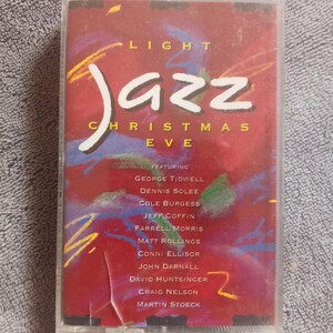 Light Jazz Christmas Eve Vintage Cassette Tape
