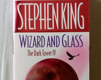 Stephen King Czarnoksiężnik i szkło Mroczna wieża IV Miękka oprawa