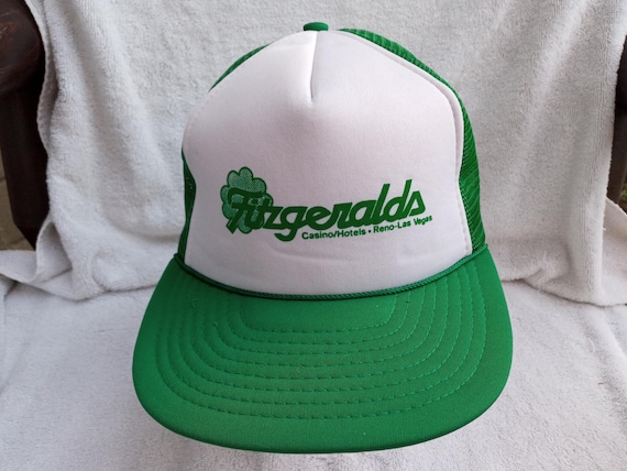 Vtg 80s FITZGERALDS Casino Reno Las Vegas Snapback Hat