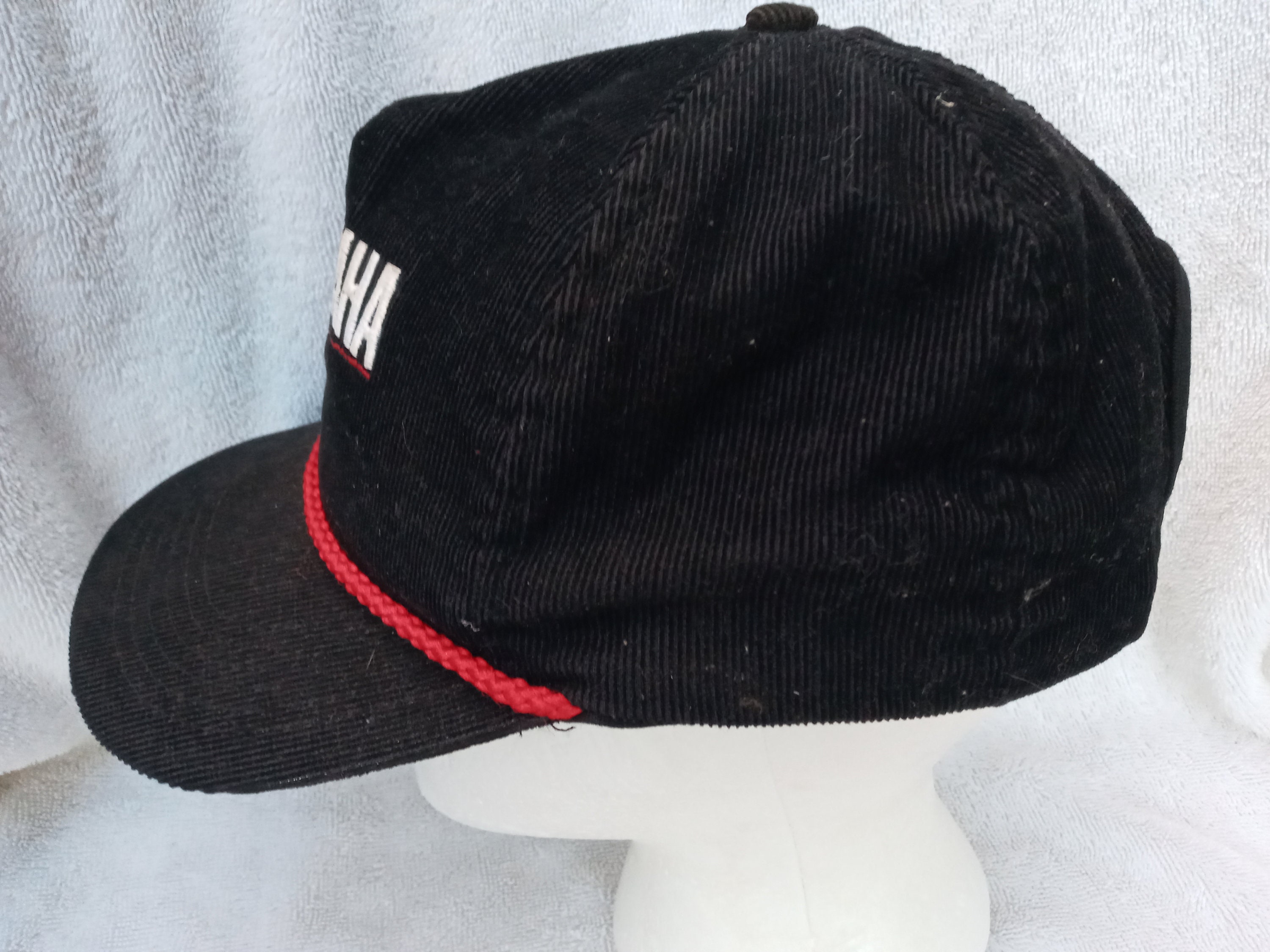 YAMAHA　キャップ　ヴィンテージ　80s,90s Vintage Yamaha Team Yamaha 80's 90's Corduroy Snapback Hat