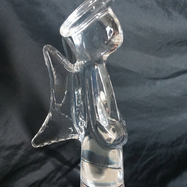 The Toscany Collection 24% Lead Crystal 9" Angel