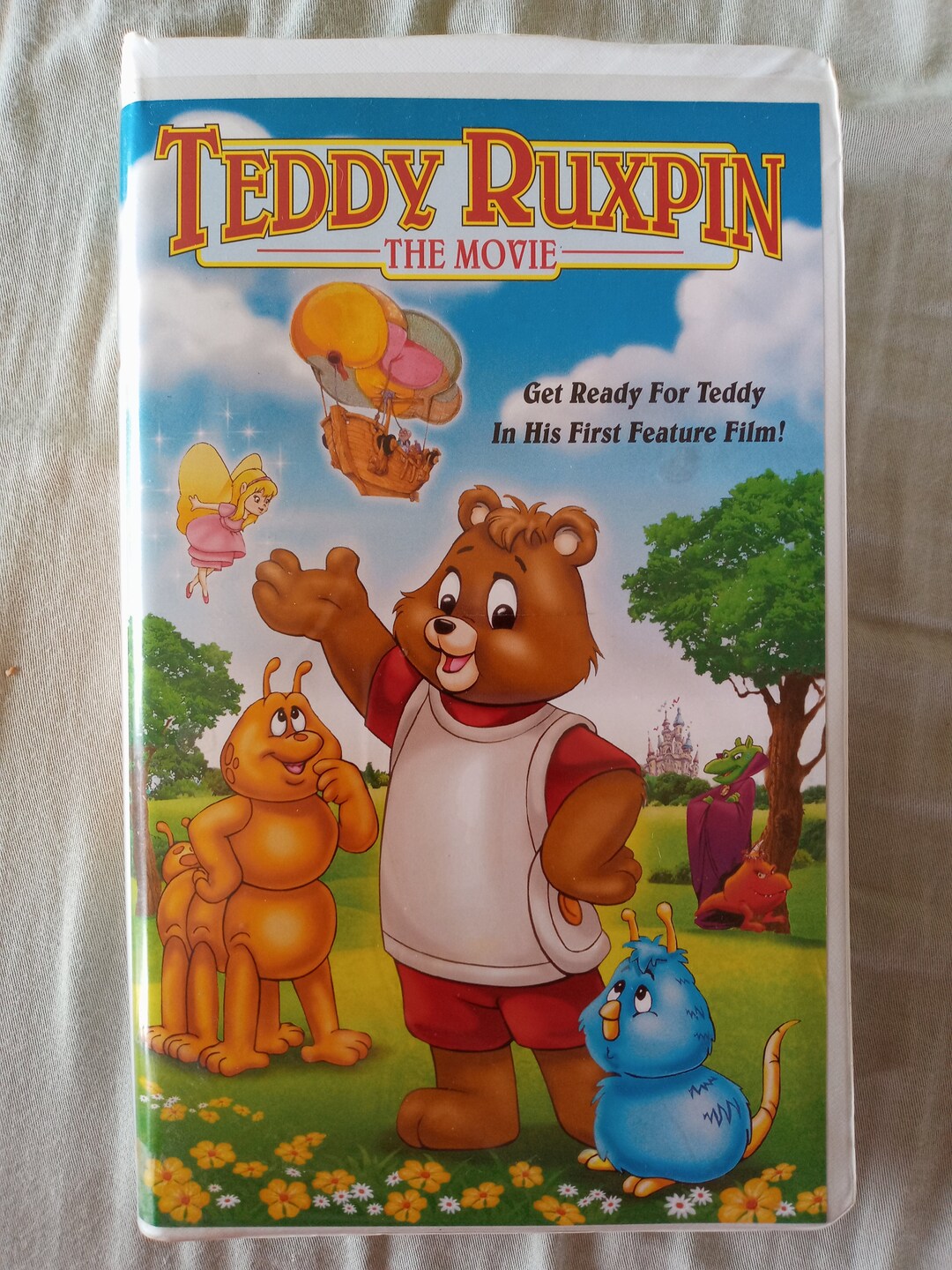Teddy Ruxpin the Movie VHS Tape 1999 Clamshell Etsy