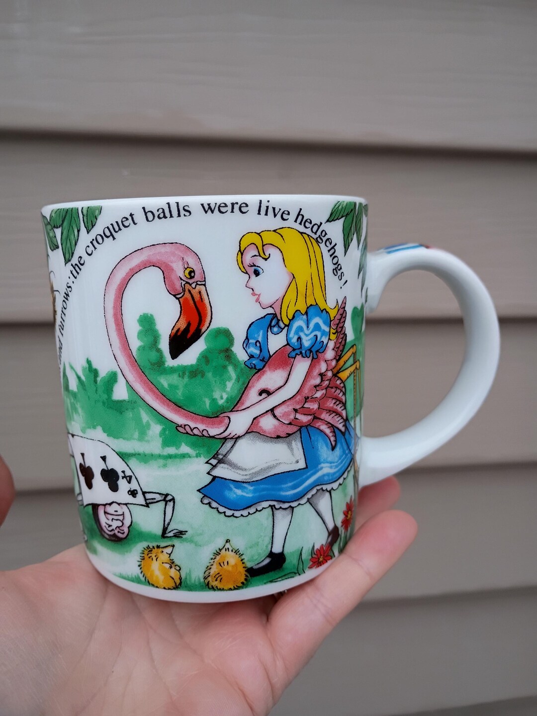 Cardew Mug ALICE IN WONDERLAND Coffee Mug by Paul Cardew England Cheshire Cat - Etsy