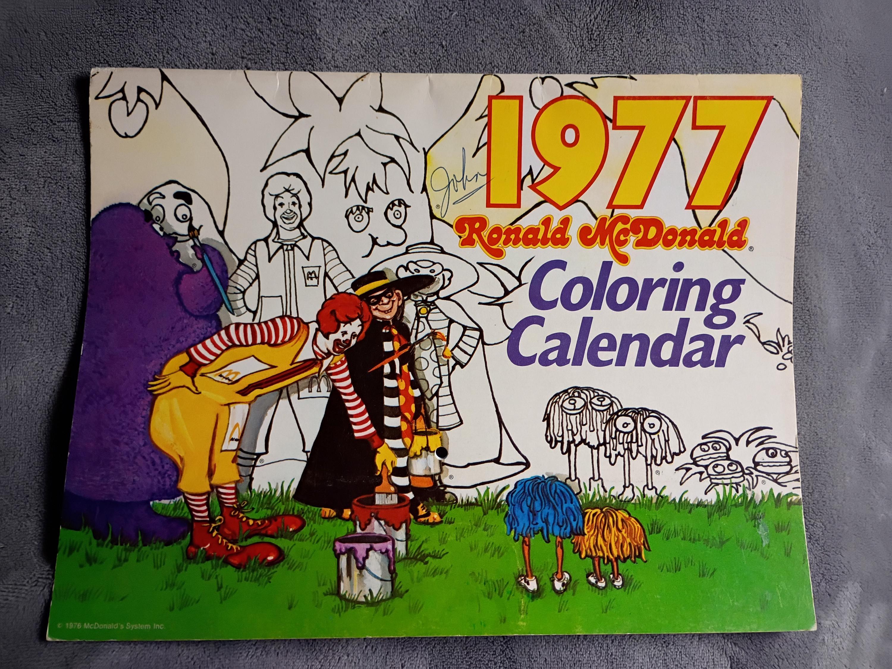 Mcdonald coloring - Etsy 日本