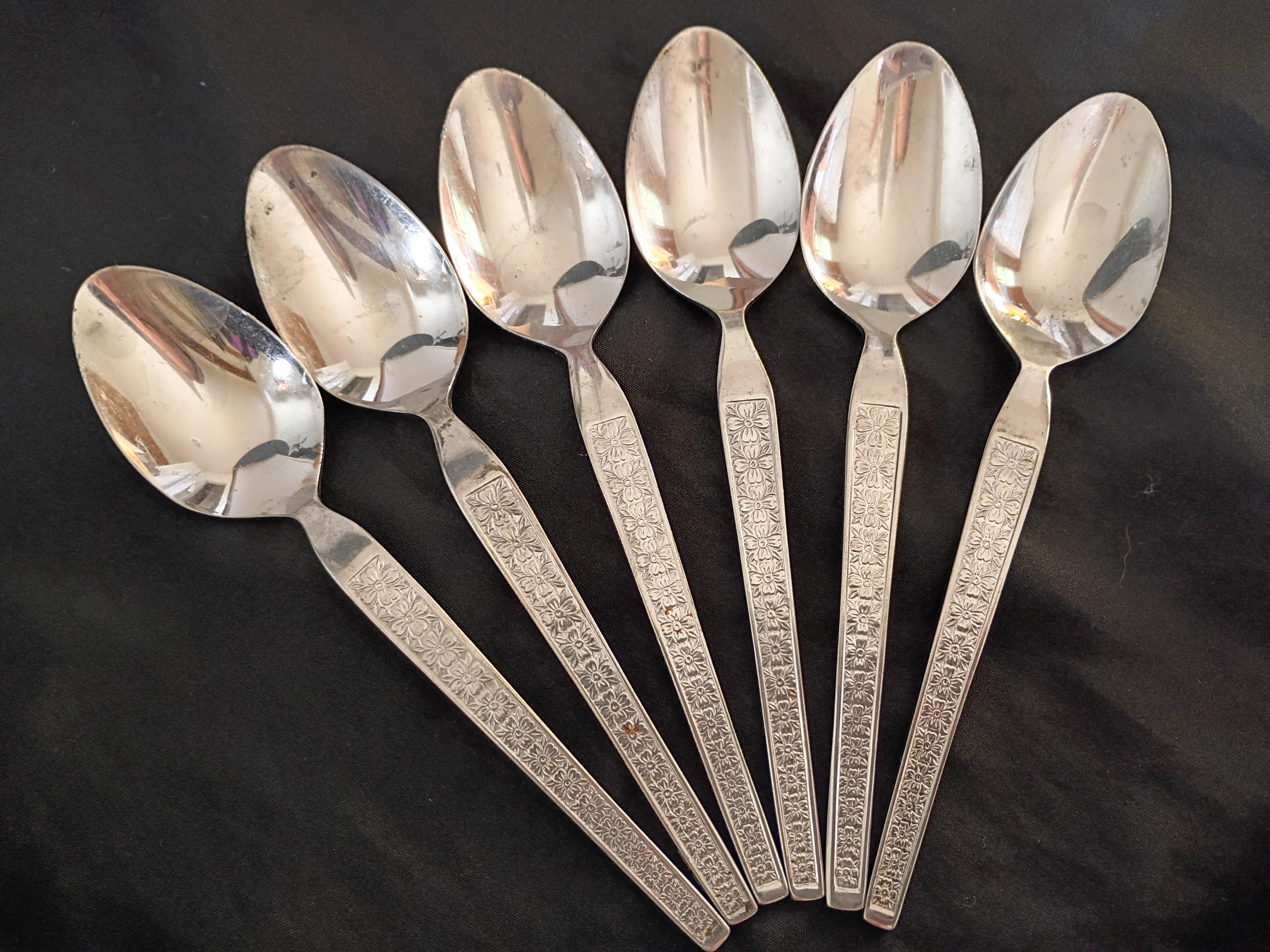 【Vintage】 Floral Teaspoons il_1080xN.3597021397_af3b.jpg