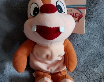 Disney Store Mini-saccosäcken Dale med etiketter