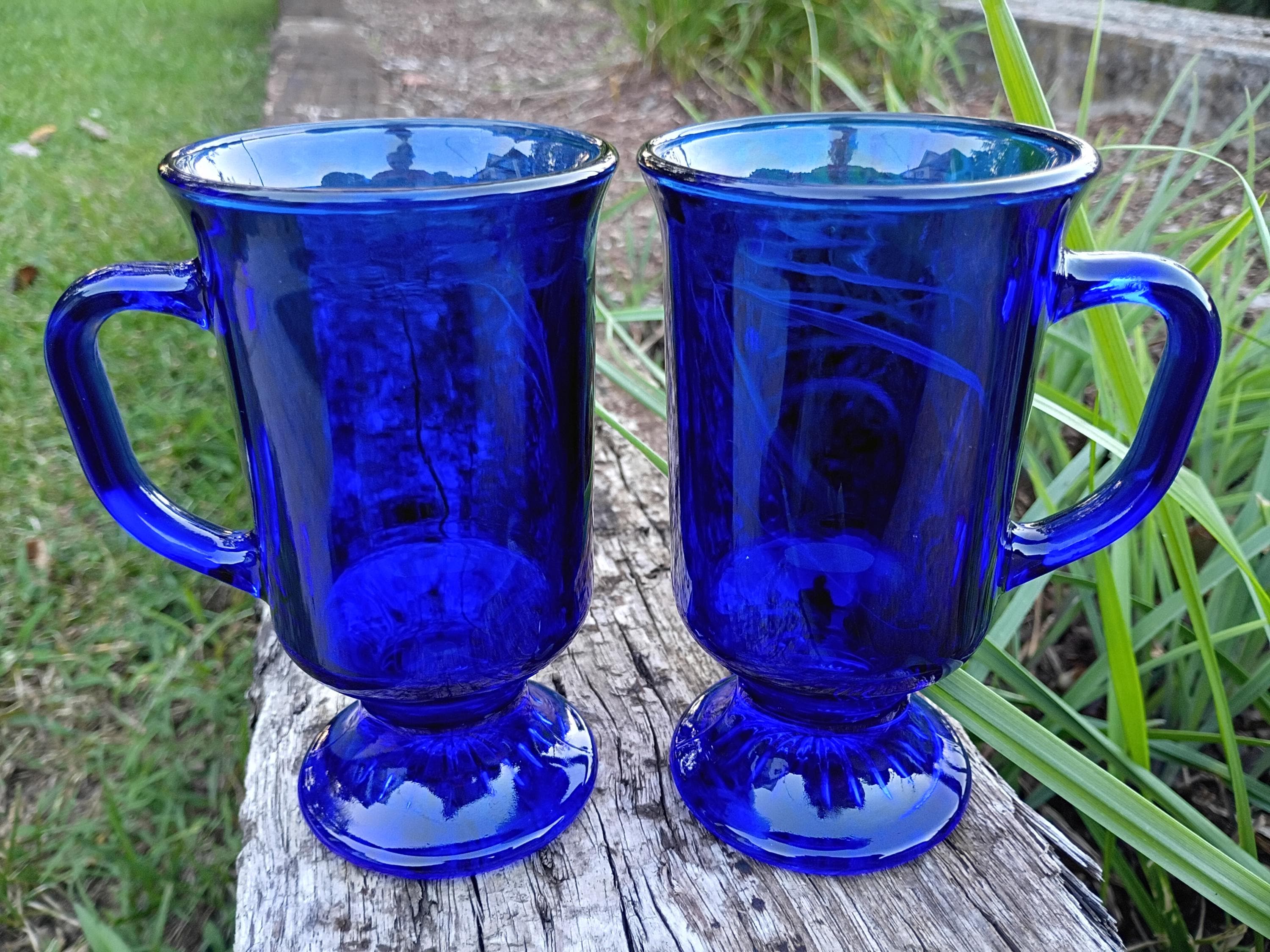 Anchor Hocking Cobalt Blue Glassware - Etsy