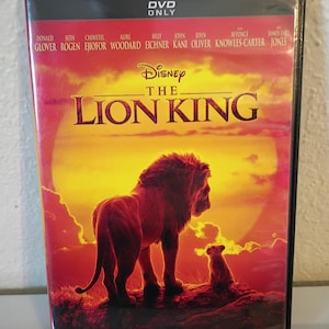 Disney&#39;s The Lion King DVD Complete Case, Inserts, and Disc