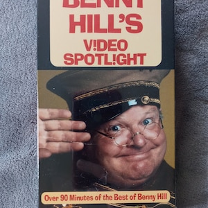Benny Hill&#39;s Video Spotlight New Sealed VHS Tape