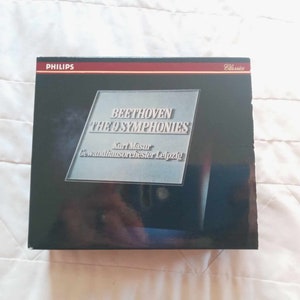 Beethoven The 9 Symphonies 6 CD Box Set Philips