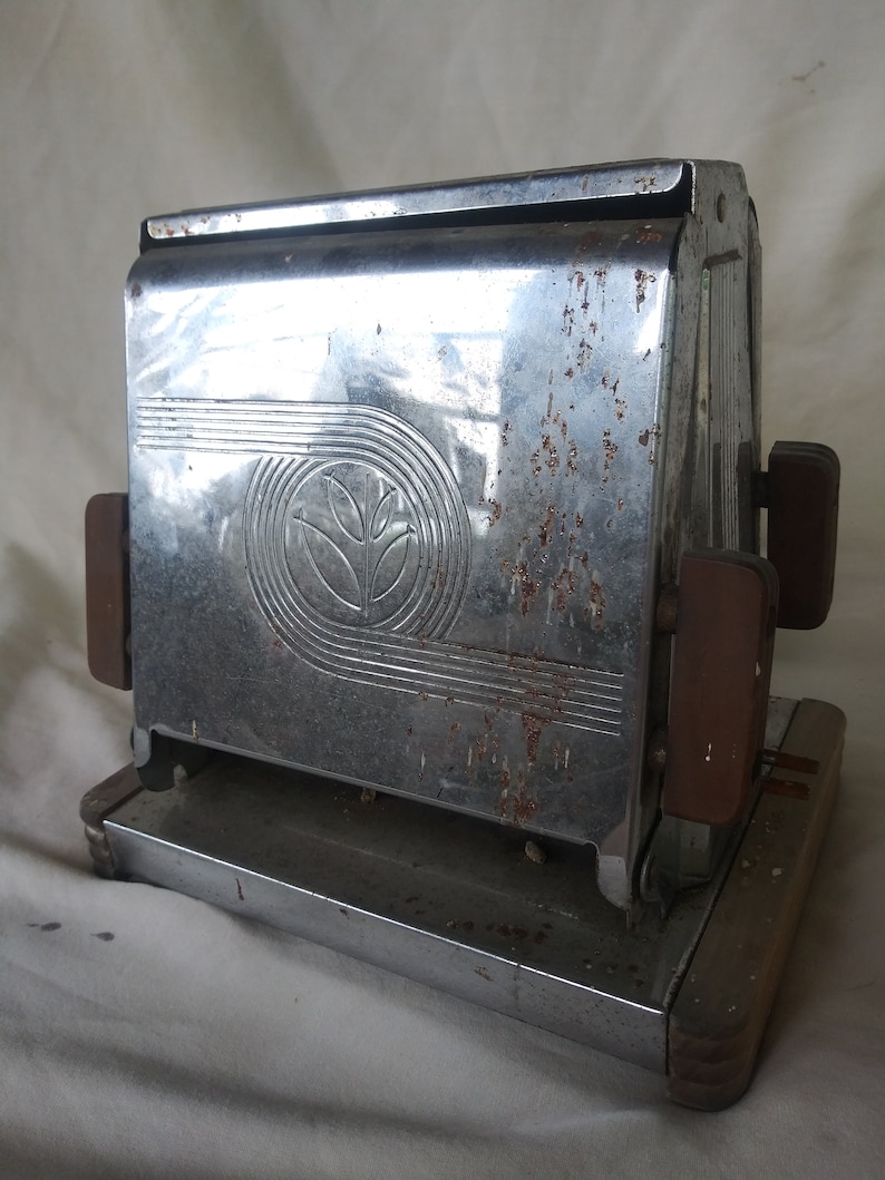 Vtg Antique Toastmaster Early 1920's Electric Toaster Etsy