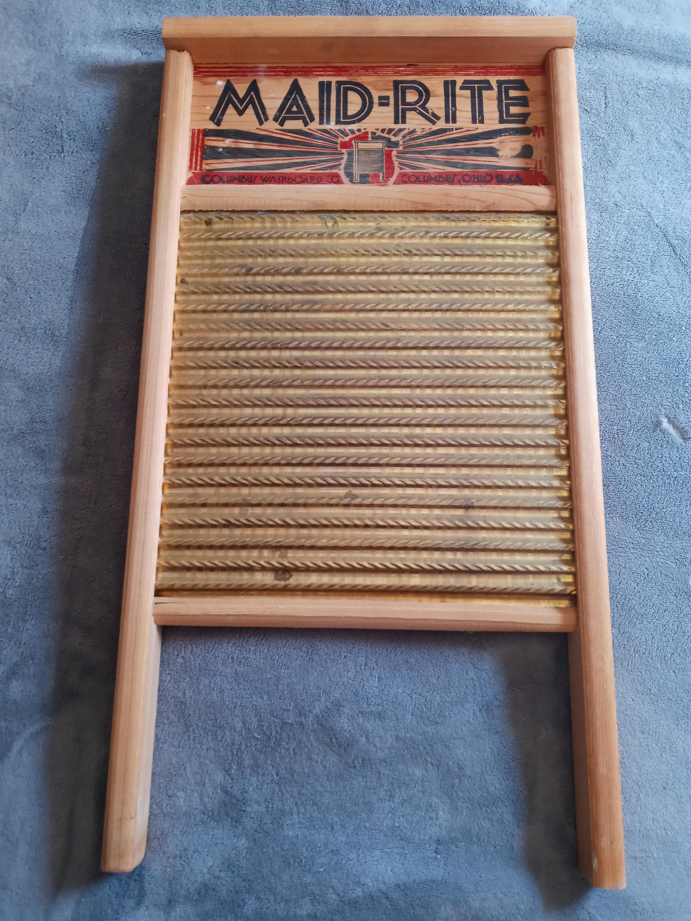 ウォッシュボード　maid rite Amazon.com: Maid-Rite Washboard 12-7/16' X 23-3/4' Overall