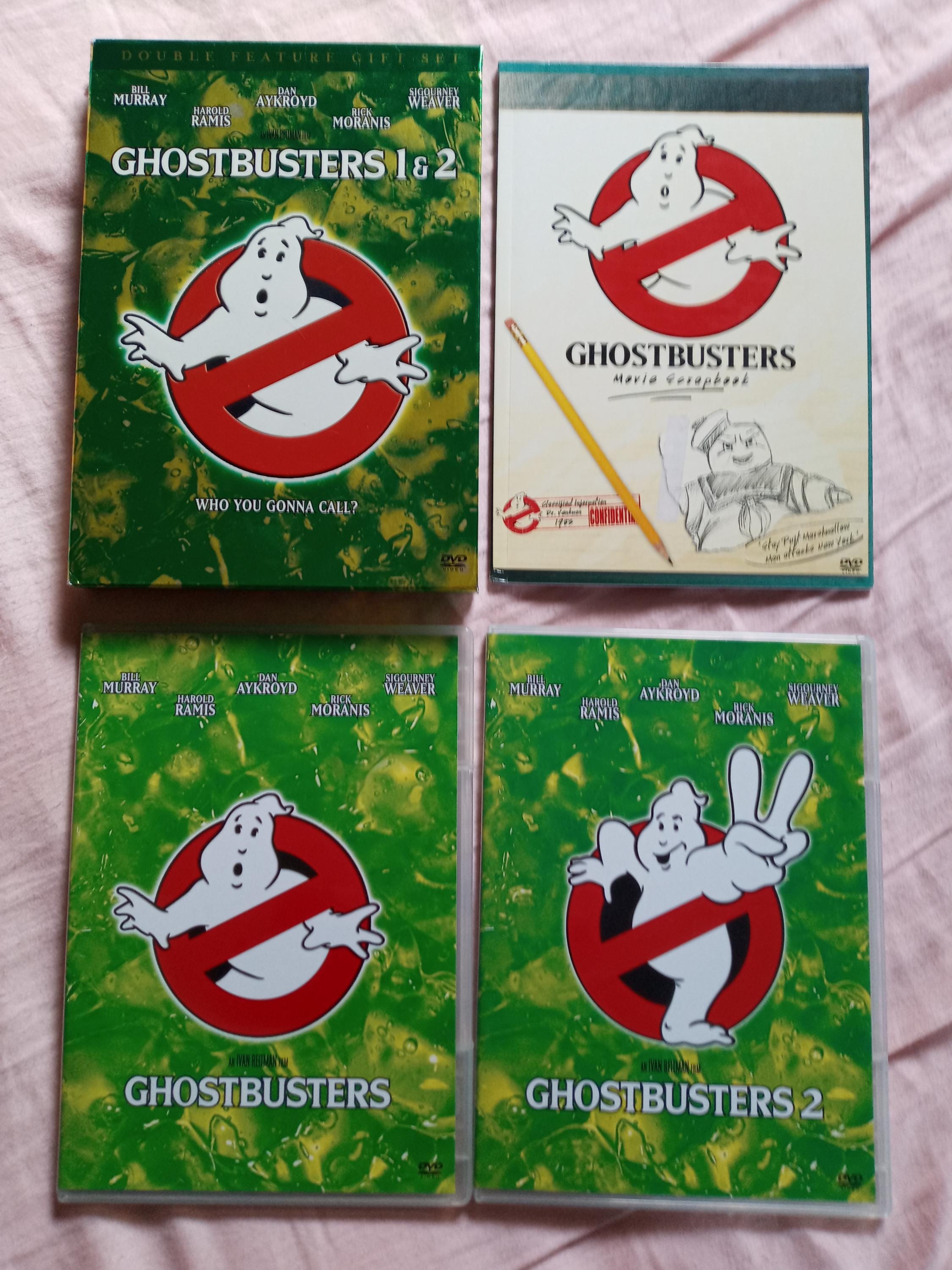 ゴーストバスターズ 1 & 2 ダブルフィーチャー DVD セット - Etsy 日本