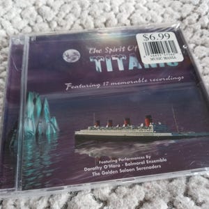 The Spirit of the Titanic Music CD by Various Artists New Factory Sealed