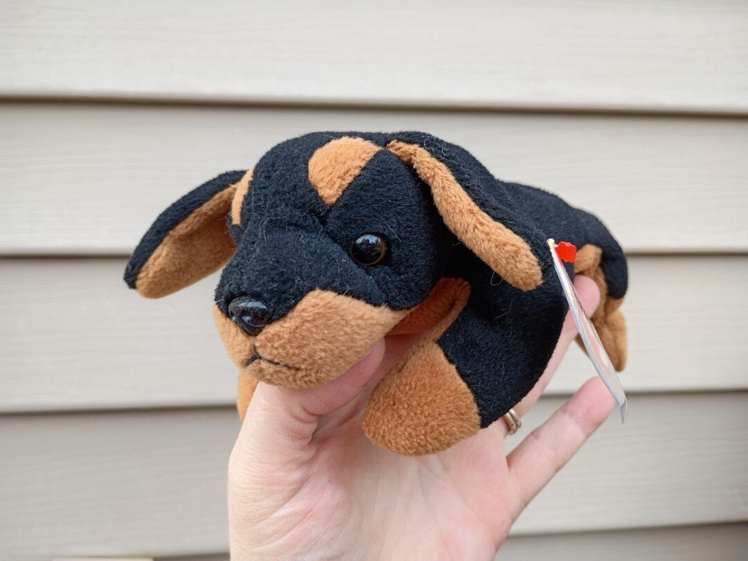 ヴィンテージ Ty Beanie Baby ソング ザ ドーベルマン 1996 引退