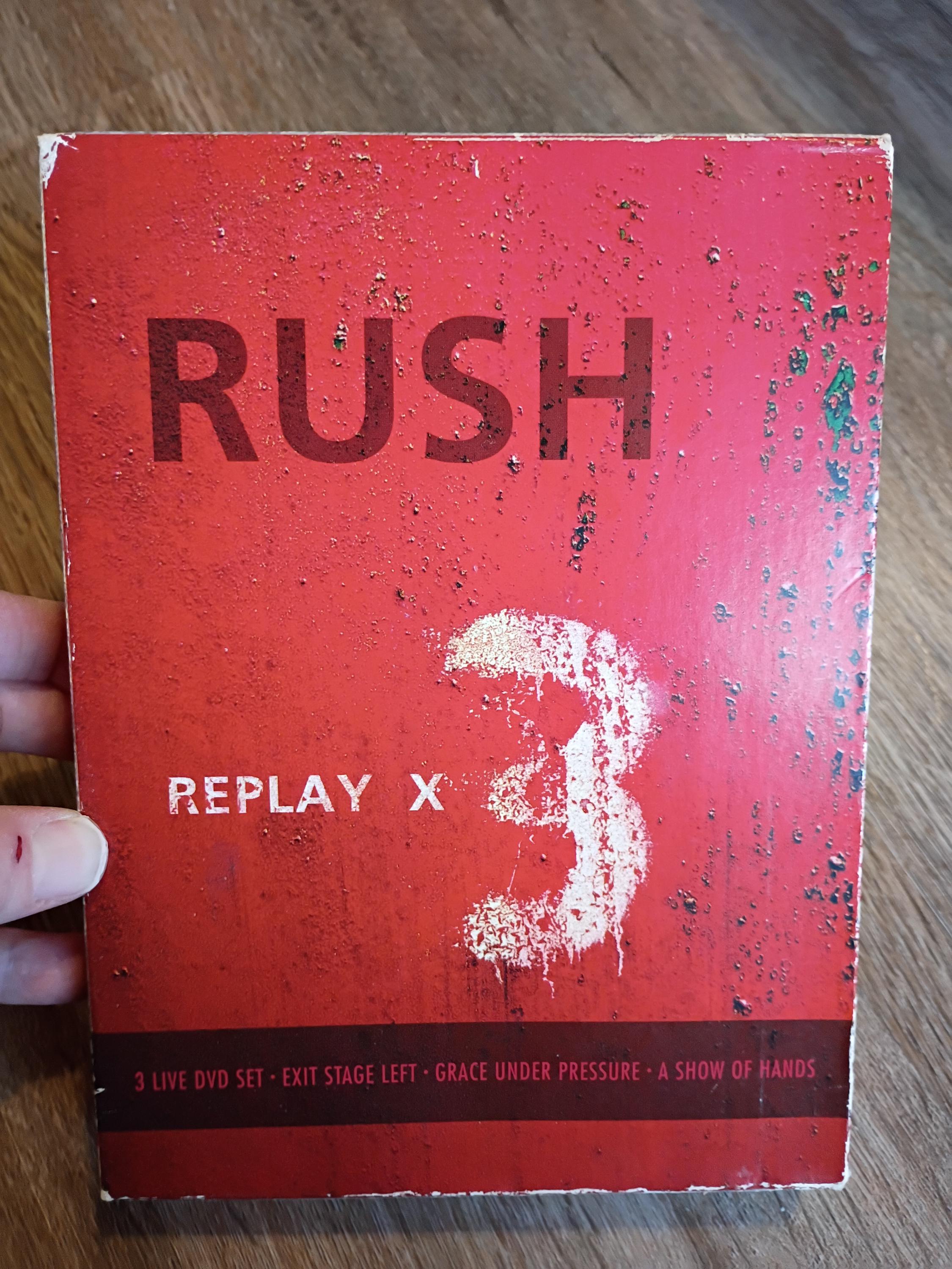Rush - Replay (DVD, 2006, 3-disc Set, Bonus CD) - Etsy