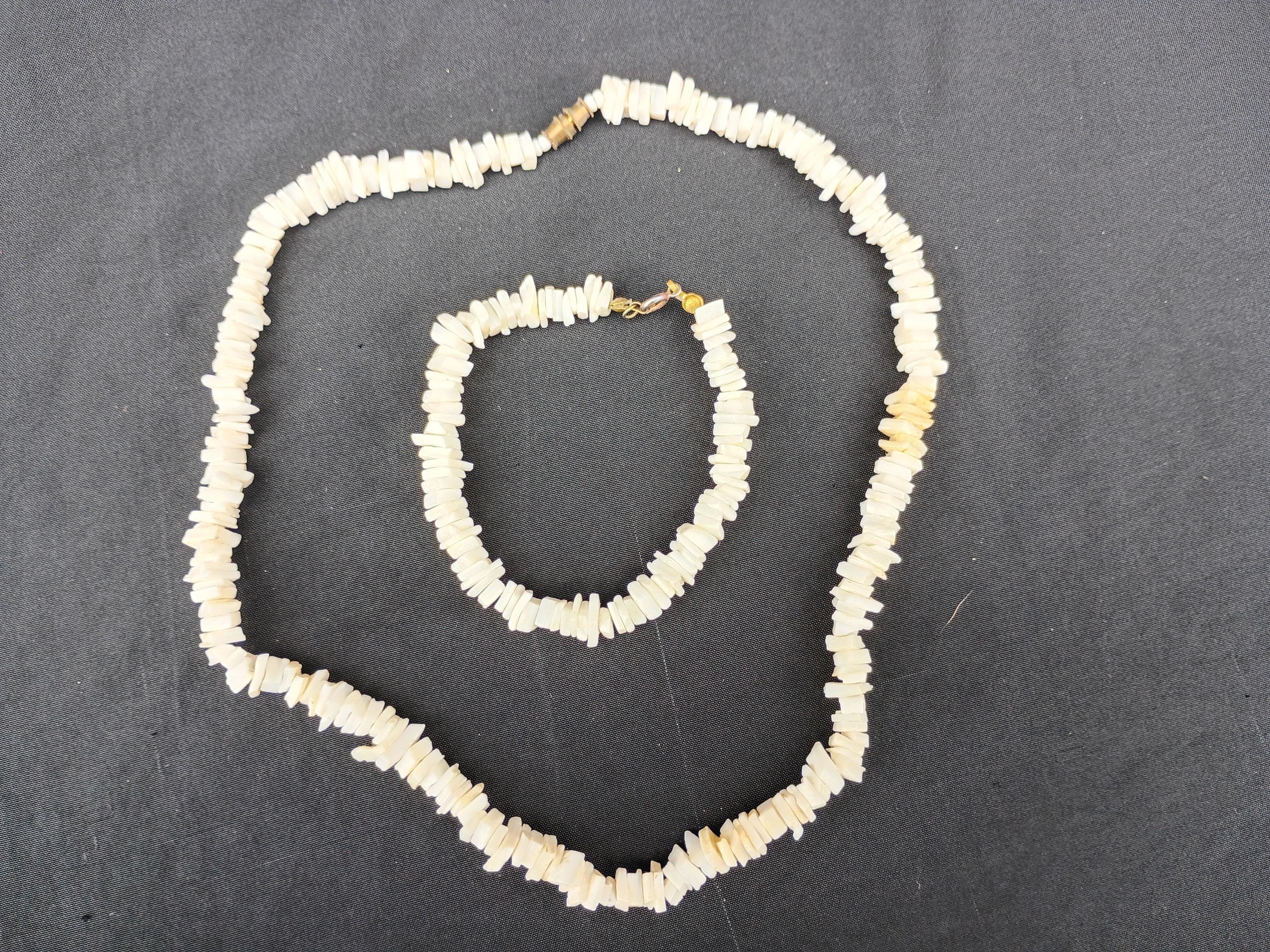 Puka Shell Necklace Vintage - Etsy