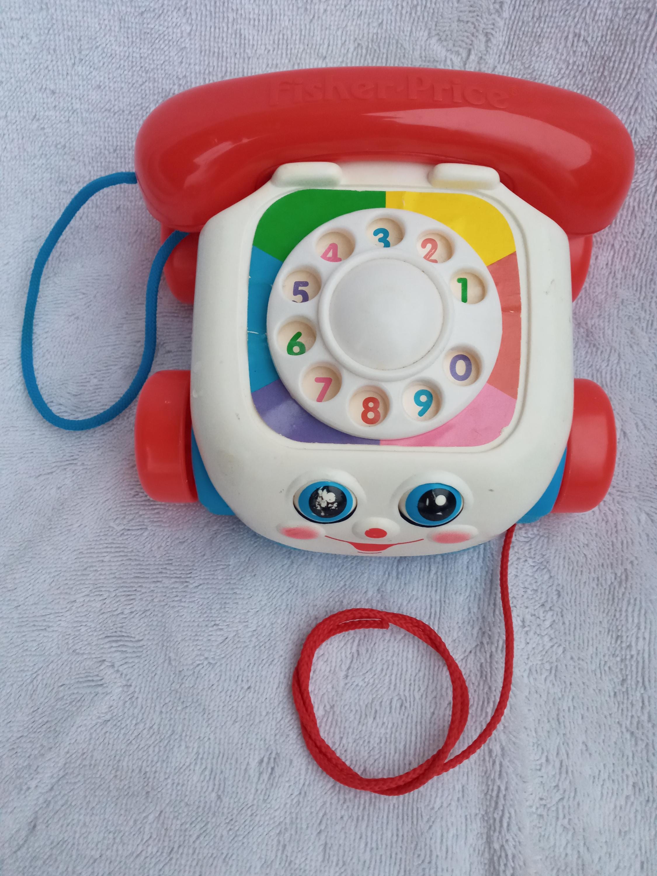 Fisher-Price Teléfono Parlanchín Rojo JGG97