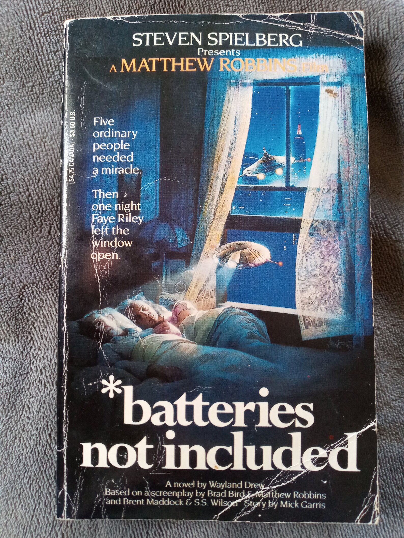 Batteries not included 1987 Paperback Novel by Wayland Drew Etsy
