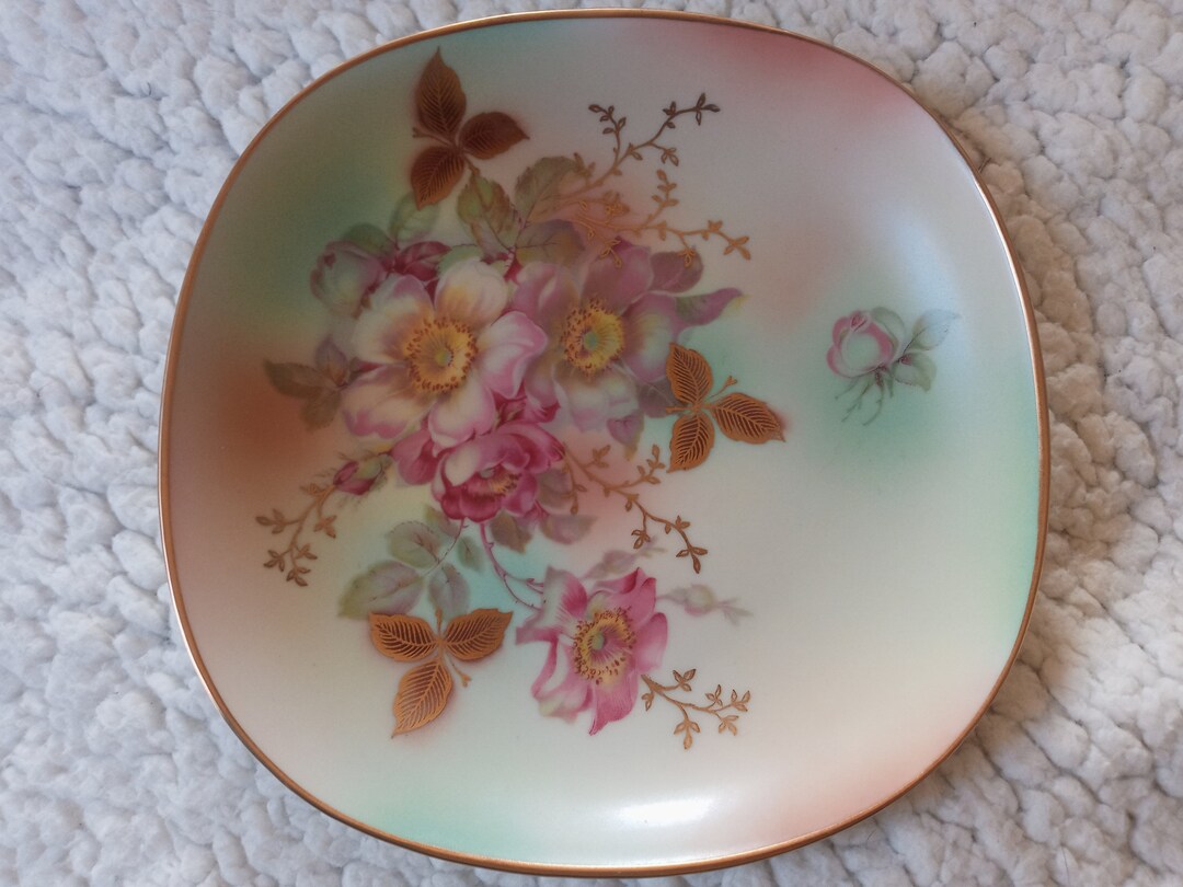 Schumann Arzberg Germany Bavaria Wild Rose 8" Bon Bon Dish - Etsy