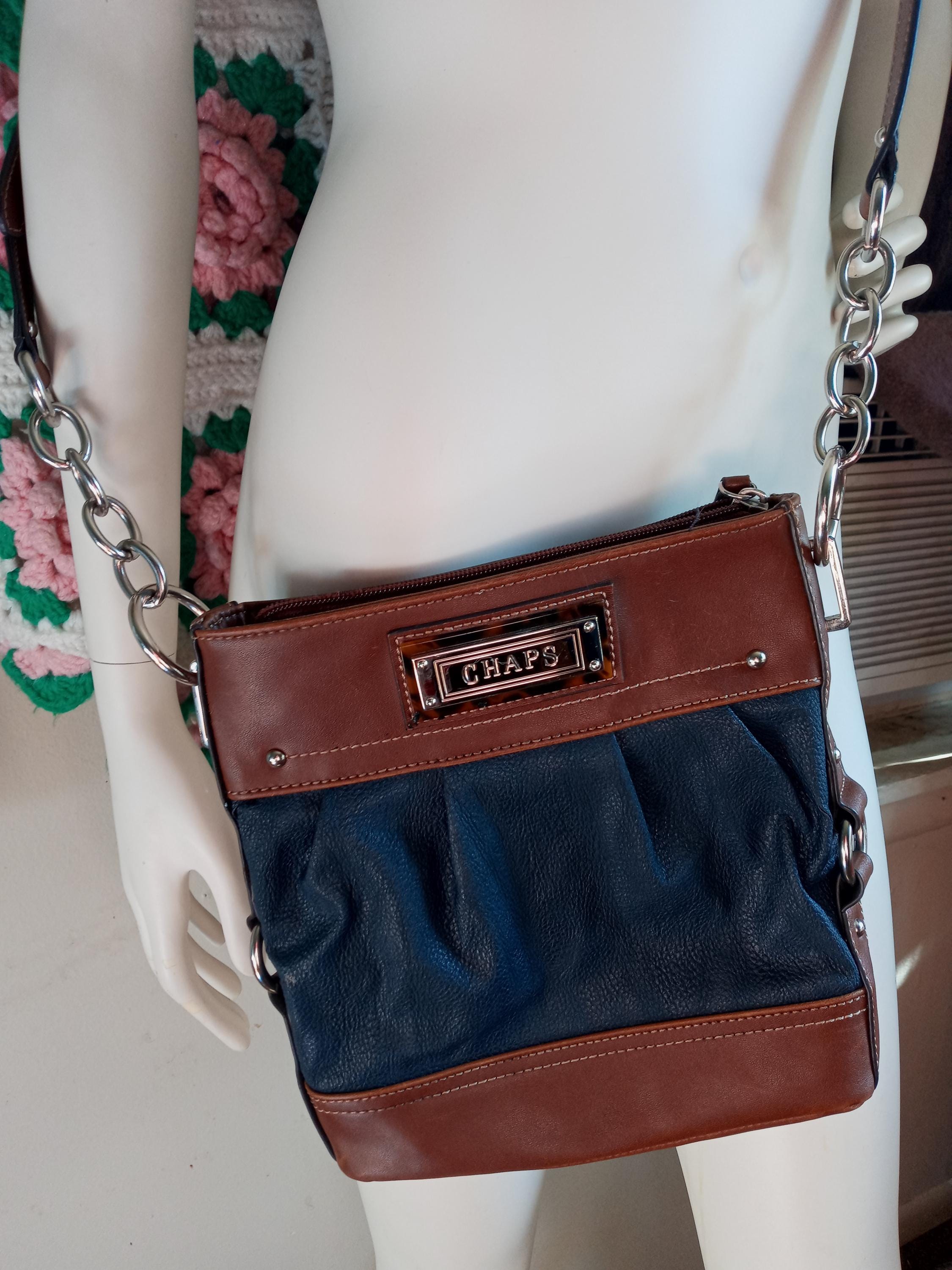 USA製 CHAPS & BAGS コンチョボタン レザーベスト 40 Vintage Chaps Bag - Etsy