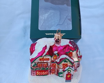 Dept 56 オーナメント - クリスマス前夜 - サンタの工房 - Etsy 日本