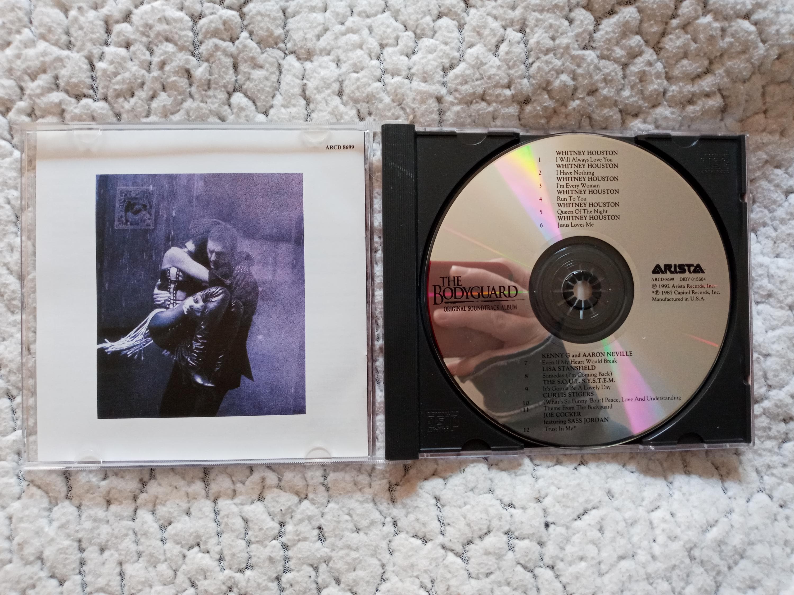 ボディガード 映画サウンドトラック CD ホイットニー・ヒューストン