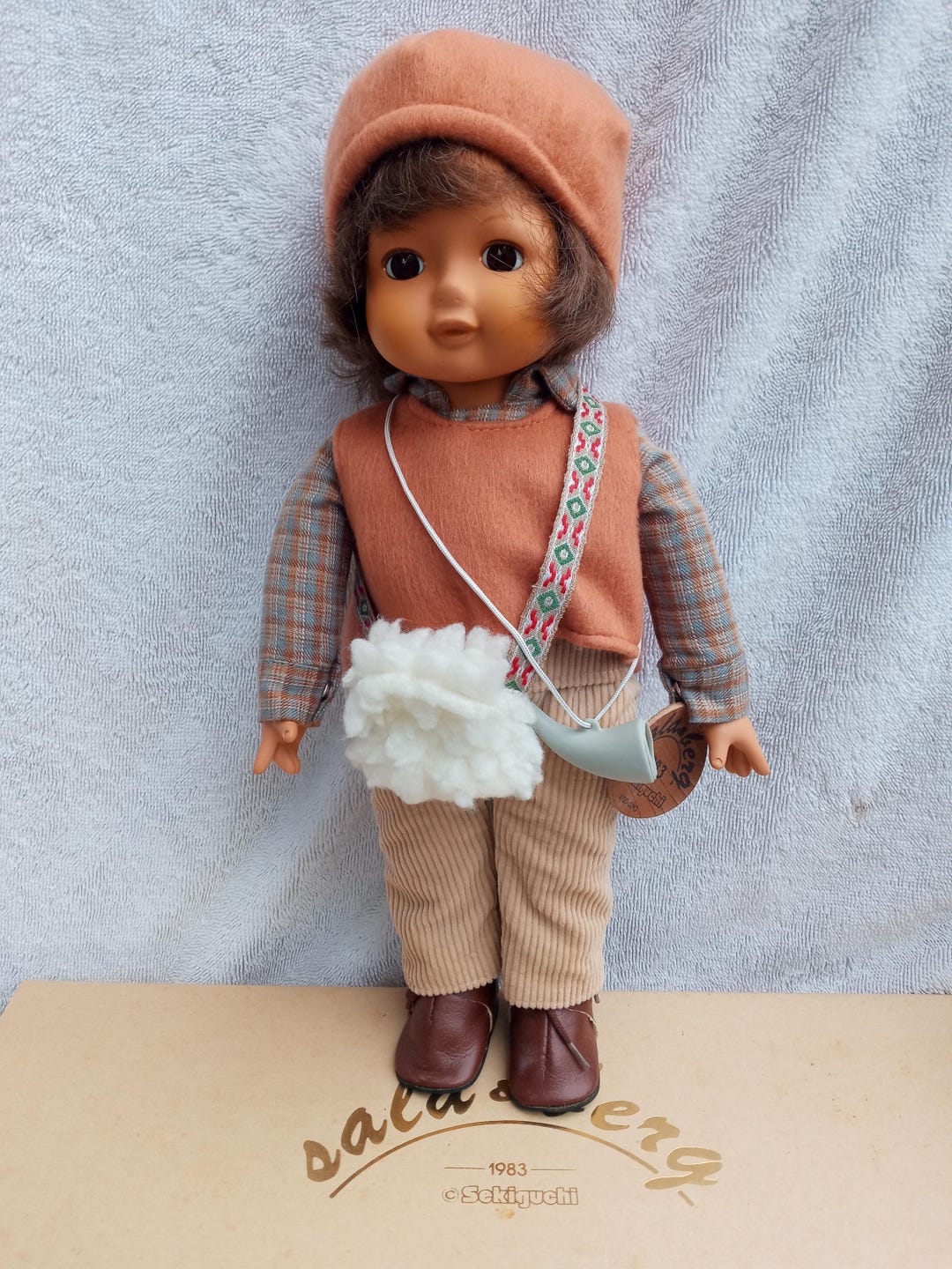 1983年製 Sala & Berg Sekiguchi 14.5インチ 男の子人形 オリジナル