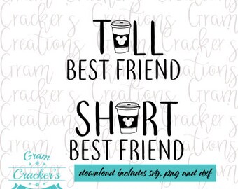 Download Tall Best Friend Svg Etsy