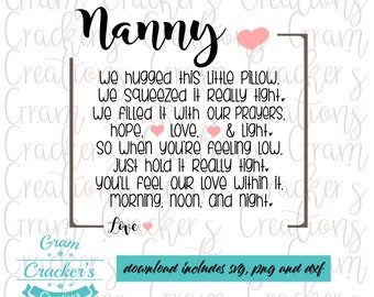 Download Grandma Pillow Svg Etsy