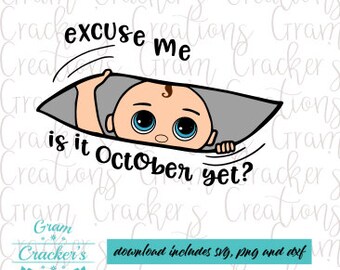 Download Baby Peeking Svg Etsy