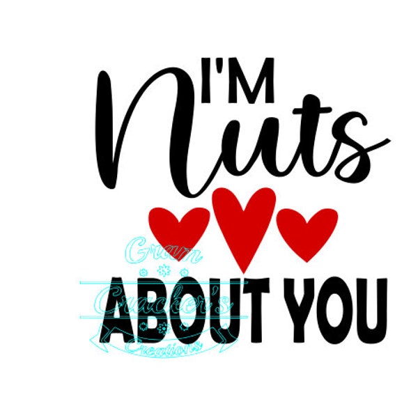 I'm Nuts About You - Etsy
