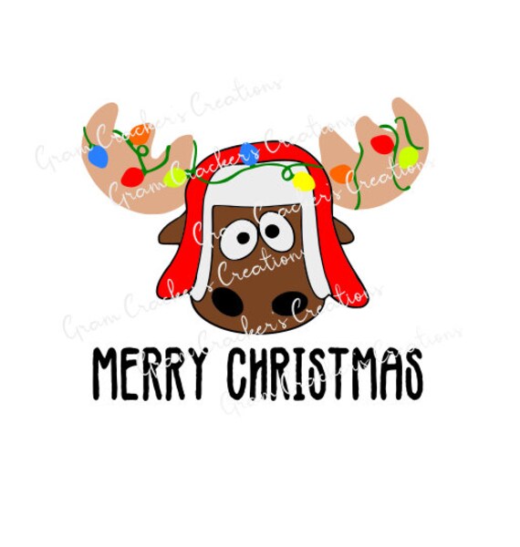 Download Merry Christmas Moose Holiday Moose Svg Cut File For Cricut Etsy 3D SVG Files Ideas | SVG, Paper Crafts, SVG File