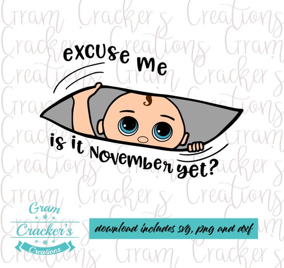 Download Excuse Me Is It Maternity Svg Peeking Baby Cut File Cricut Etsy