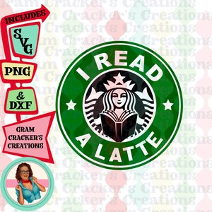 J'ai lu un café au lait, fichier svg, fichier de coupe de téléchargement instantané pour silhouette et cricut, école, collège svg, chemise étudiante