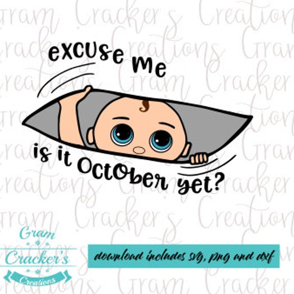 Excuse me is it maternity svg peeking baby cut file, cricut, silhouette cutting machines pregnancy