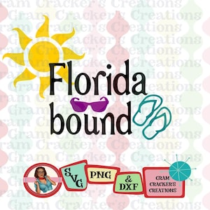 Florida band svg für Schneidemaschinen, Silhouette und Cricut. besteht aus zwei Dateien, geschichtet und weggeschnitten